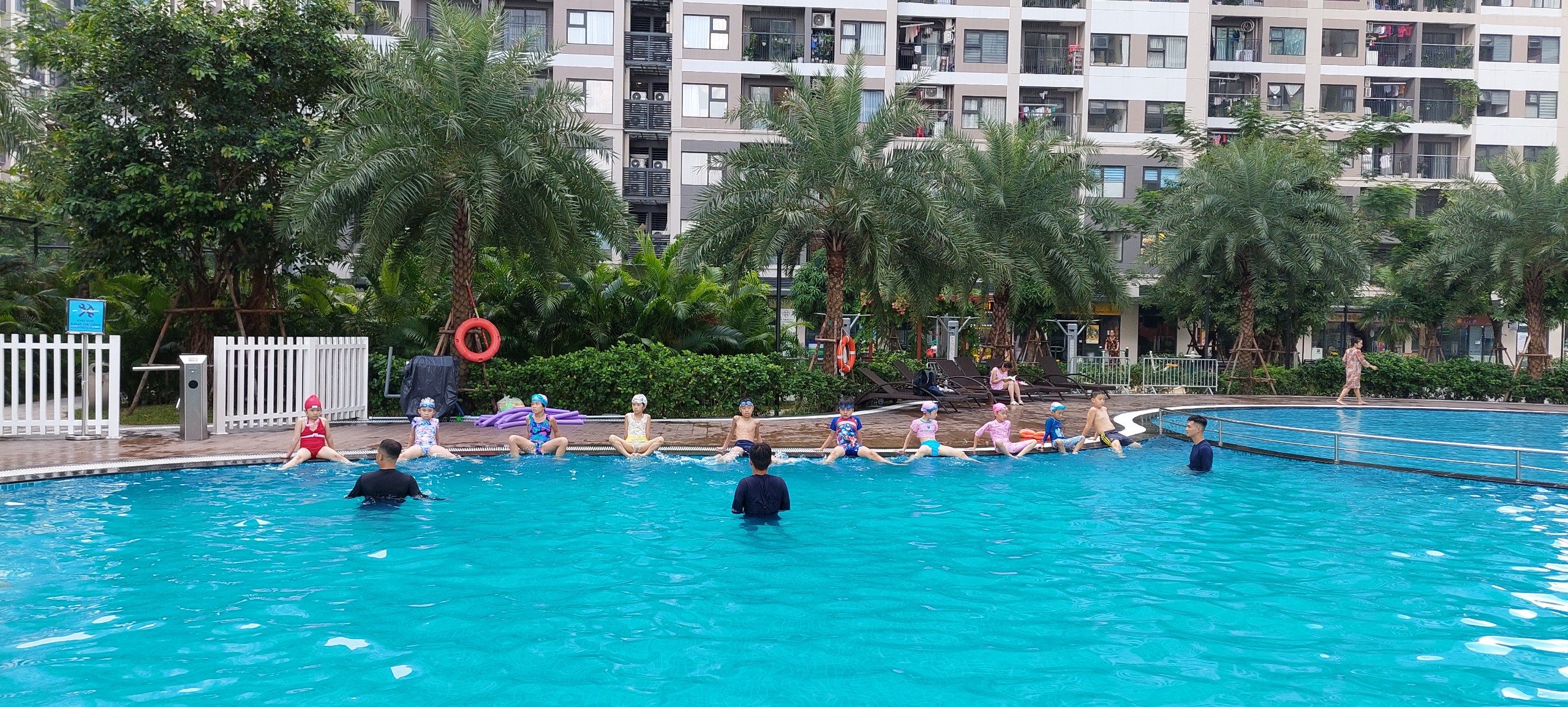 Tổ chức tập luyện bơi bài bản chuyên nghiệp tại Swim For Life Việt Nam